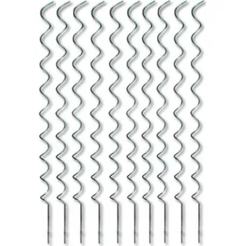 Opora na rostlinu Max 20007/10 Spirálová tyč k rajčatům pozink. 200cm x 7mm - hladká