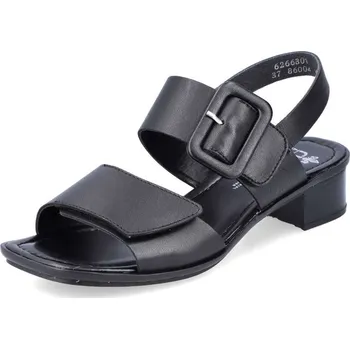 Dámská móda Dámské sandály RIEKER 62663-01 černá S6 41