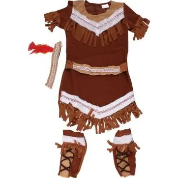 Karnevalový kostým Kostým indiánka, vel. L 120-130 cm