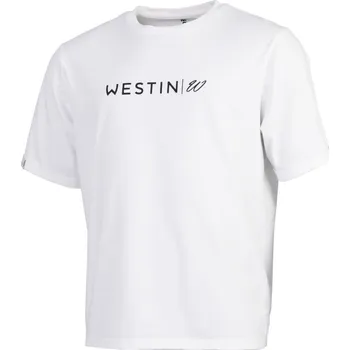 Rybářské oblečení Westin Tričko W Range T-shirt Bright White - M