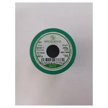 Páječka CÍN 0,7mm 250g Sn99,3Cu0,7 FLUX PW-15 PBFREE