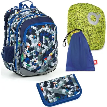 Školní batoh Velký set do školy Topgal ELLY, minecraft