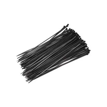 Stahovací páska páska zdrhovací 4,8x370 černá 100ks