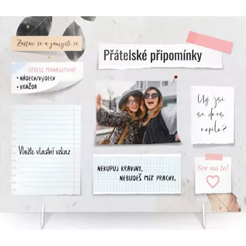 Fotokniha Plexi obrázek Kancelářská cedulka - přátelské připomínky