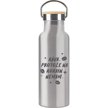 Termoska Termolahev Káva, protože na kokain nemám