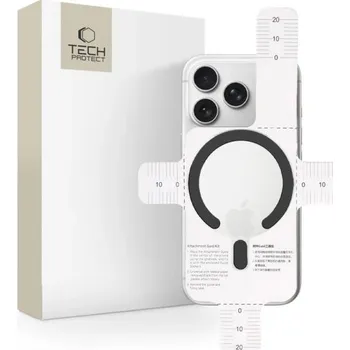 Telefonní příslušenství Tech-Protect MMP-200 Magnetický MagSafe kroužek, černý