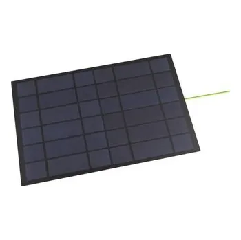 solární panel Fotovoltaický solární panel, 6V/1670mA, 340x220mm, drátové vývody.