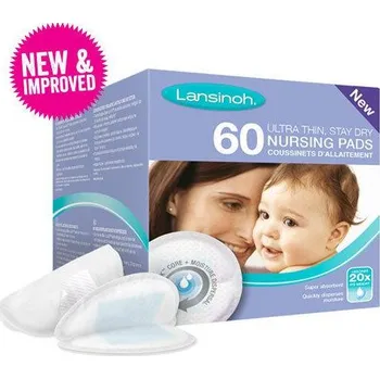 Těhotenská móda Jednorázové vložky do podprsenky Lansinoh , 60ks