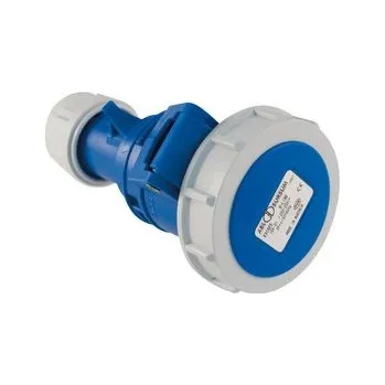 Elektrická zásuvka Karavanová zásuvka na kabel 2P+E 16A/230V IP67