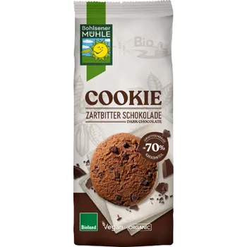 Bohlsener Mühle Cookies s hořkou čokoládou 175 g bio BIO Množství: 1 ks