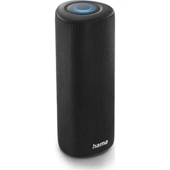 Bluetooth reproduktor Hama Pipe 3.0, Bluetooth reproduktor, vodě odolný podle IPX5, 24 W, 10 světelných, režimů, černý