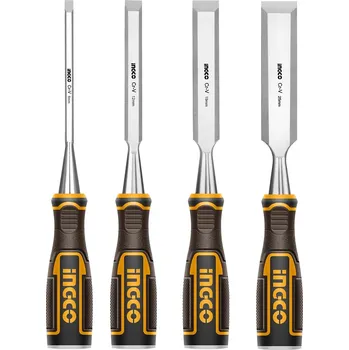 Dláto Ingco HKTWC0401 Dláto na dřevo sada 4ks CrV