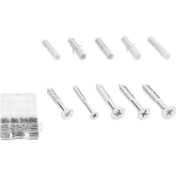 Hmoždinka Wadfow Hmoždinka s vrutem sada 162ks