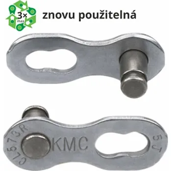 Řetěz na kolo Spojka řetězu KMC 6/7/8 rychlostí - 2ks