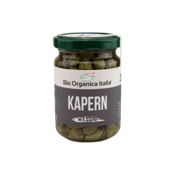 Sušená zelenina Bio Organica Kapary v octě 140g bio BIO VEGAN Množství: 1 ks