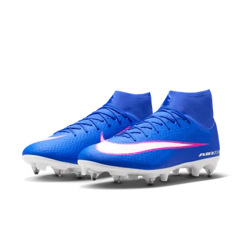 Kopačky Nike Mercurial Superfly 10 Academy SG-Pro AC modrá/bílá/růžová EUR 46