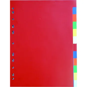 Rozdružovač A4, 2x6 barev PP 120my 548560