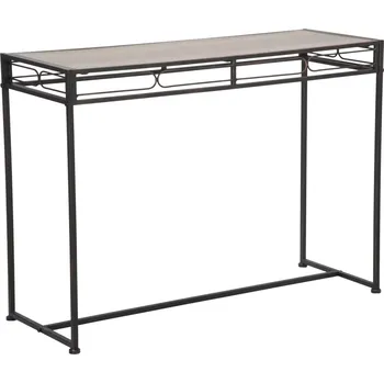 Konzolový stolek Konzolový stolek Essential 110 cm černý/hnědý