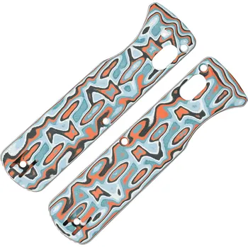 Vosteed Vombat Handle Bamboo Micarta Canyon Current W0109