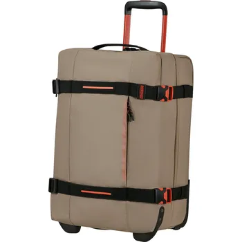 Cestovní taška American Tourister Urban Track Taška na kolečkách 55cm Béžová Beige/Orange
