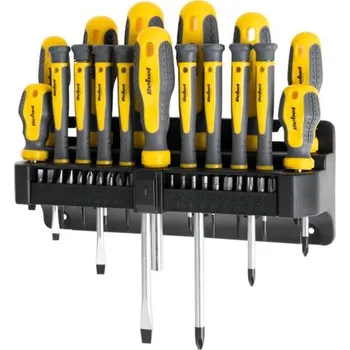 Ruční nářadí Sada šroubováků REBEL RB-1150 11ks - rozbaleno - mírně roztržený obal