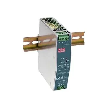 spínaný zdroj Spínaný zdroj na DIN lištu 76,8W, 24V/3,2A DC
