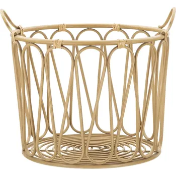 Proutěný koš Panama 49 cm hnědý