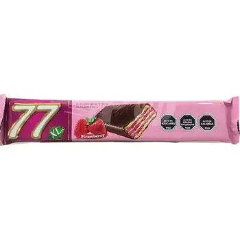 Čokoláda 77 Excellent Wafer Strawberry 60g