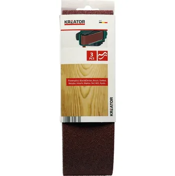 Dílna Kreator KRT242007 - 3x Brusný pás 75 x 533 G120