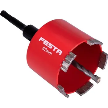 Vrták Korunka vrtací diamantová FESTA 82mm segmentová se stopkou SDS+