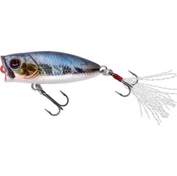 Umělá nástraha Wobler Sakura Pop´N Dog 55F 5,5cm 7,7gr A06 Aurora Minnow