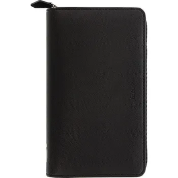 Diář Filofax Filofax Saffiano ZIP Compact - osobní / černá 610563