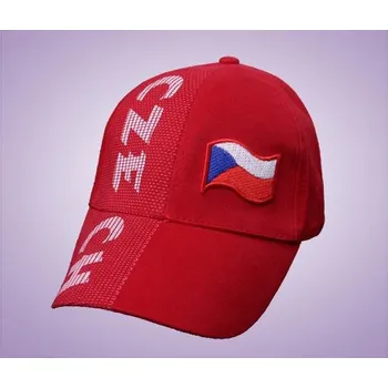 Kšiltovka Kšiltovka červená univerzální dospělá (55-59)