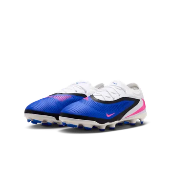 Kopačky Nike Phantom 6 Low Pro FG/MG modrá/bílá/růžová EUR 35 1/2