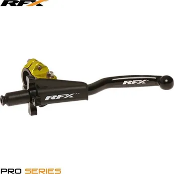 Nářadí na motocykly Sestava páky spojky RFX Pro Kovaná (žlutá) 2 taktní univerzální EZ Adjust FXCA9060099YL