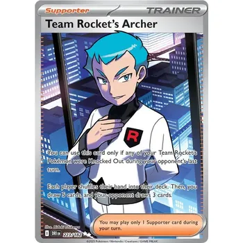 Karetní hra Team Rocket's Archer 223/182 - Destined Rivals