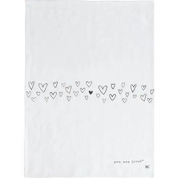 Utěrka Bastion Collections Utěrka 50x70cm - HEARTS overal b470080