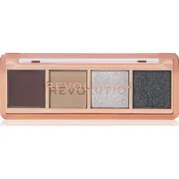 Oční stíny Revolution Icon Edit paletka očních stínů odstín The Smokey Grunge Palette 2.8 g