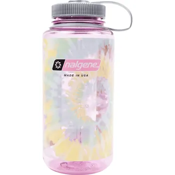 Láhev Láhev Nalgene Wide Mouth Tie-Dye Print 1000 ml Barva: růžová