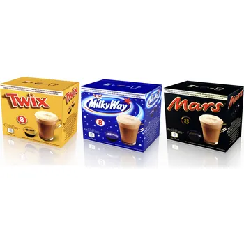 Mars Balíček Čoko Nápojů Mars,Twix,Milky Way do Dolce Gusto 24 kapslí