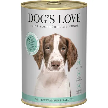 Krmivo pro psa 24x400g Dog´s Love Hypoallergenic – výhodné balení - kachní