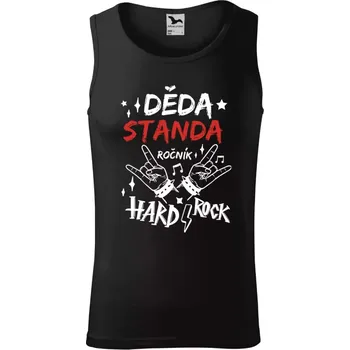 Pánské tílko Pánské tílko Malfini Core Děda, ročník HARD ROCK