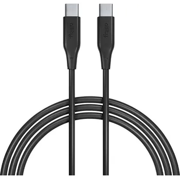 Datový kabel Datový kabel Allity AUC-02 USB-C/USB-C 2m 60W černý
