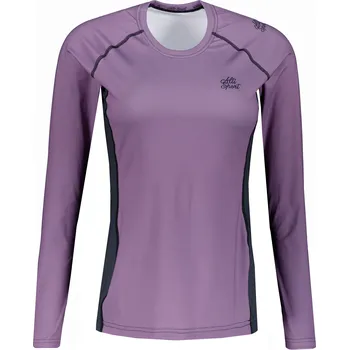 Dámská móda Dámské funkční tričko s dlouhým rukávem premium ALTISPORT VOJ/ALW078TR03 FIALOVÁ S