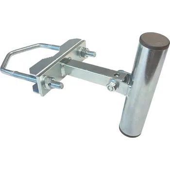 Anténní držák Anténní držák na zeď, stožár nebo balkon, délka 15cm, výška 15cm, průměr 35mm, třmen 100mm, retail balení