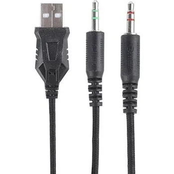 Herní sluchátka Marvo HG8958 s mikrofonem, ovládání hlasitosti, černá