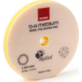 Dílna Střední vlněný kotouč Rupes BigFoot D-A MEDIUM Wool (160 mm)