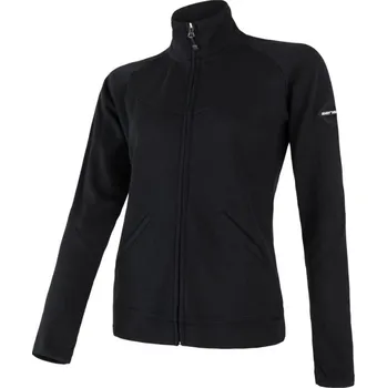Dámská mikina Dámská mikina SENSOR Merino Upper celozip černá XL