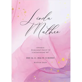 Svatební dekorace Svatební oznámení 288