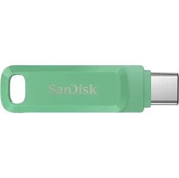 USB flash disk SanDisk Ultra Dual Drive Go/64GB/USB 3.2/USB-A + USB-C/Zelená